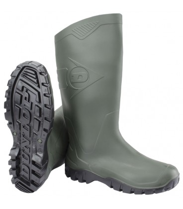 ΜΠΟΤΑ - ΓΑΛΟΤΣΑ ΕΡΓΑΣΙΑΣ ΓΟΝΑΤΟΣ Dunlop Dane Unisex ΠΡΑΣΙΝΗ