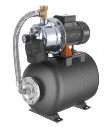 ΠΙΕΣΤΙΚΟ ΣΥΓΚΡΟΤΗΜΑ ΝΕΡΟΥ LEO-LEPONO AJM75SA5 INOX 1HP ΜΕ ΟΡΙΖΟΝΤΙΟ ΔΟΧΕΙΟ 24lt