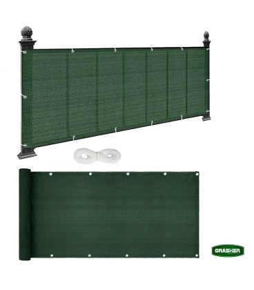 ΔΙΑΧΩΡΙΣΤΙΚΟ ΔΙΧΤΥ ΜΠΑΛΚΟΝΙΟΥ 160gr/m2 0,75x6m GRASHER ΜΕ ΚΡΙΚΟΥΣ