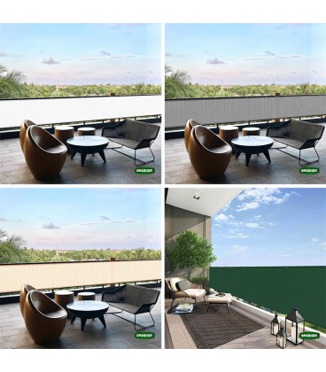 ΔΙΑΧΩΡΙΣΤΙΚΟ ΔΙΧΤΥ ΜΠΑΛΚΟΝΙΟΥ 160gr/m2 0,90x6m GRASHER ΜΕ ΚΡΙΚΟΥΣ