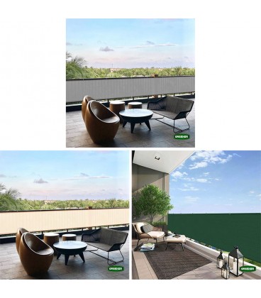 ΔΙΑΧΩΡΙΣΤΙΚΟ ΔΙΧΤΥ ΜΠΑΛΚΟΝΙΟΥ 160gr/m2 1,80x6m GRASHER ΜΕ ΚΡΙΚΟΥΣ