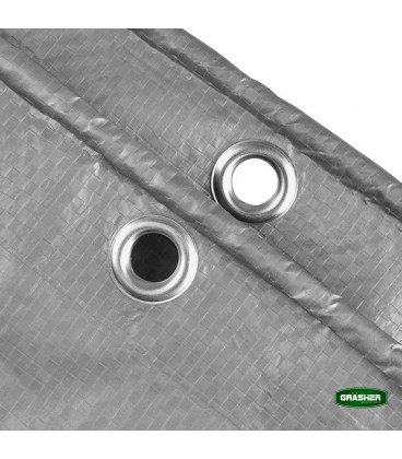 ΜΟΥΣΑΜΑΣ ΑΔΙΑΒΡΟΧΟΣ 250 gr/m² GRASHER ΓΚΡΙ