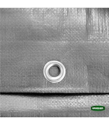 ΜΟΥΣΑΜΑΣ ΑΔΙΑΒΡΟΧΟΣ 250 gr/m² GRASHER ΓΚΡΙ