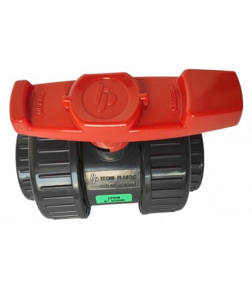 ΒΑΝΑ ΣΦΑΙΡΙΚΗ ΧΗΜΙΚΩΝ ΒΙΔΩΤΗ ΜΕ 2 ΡΑΚΟΡ 1 ½" PVC