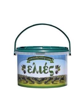 ΚΑΔΟΣ ΤΡΟΦΙΜΩΝ ΓΙΑ ΕΛΙΕΣ 5,1lt - 3Kg ΜΕ ΧΕΡΟΥΛΙ