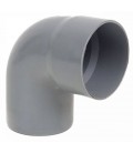 ΚΑΜΠΥΛΗ - ΓΩΝΙΑ 90⁰ PVC ΓΚΡΙ
