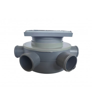 ΣΙΦΩΝΙ ΔΑΠΕΔΟΥ ΓΙΓΑΣ ΣΤΡΟΓΓΥΛΟ ΔΕΛΤΑ ΜΕ INOX ΤΕΤΡΑΓΩΝΗ ΣΧΑΡΑ