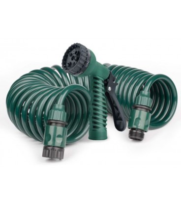 ΣΩΛΗΝΑΣ (ΛΑΣΤΙΧΟ) ΠΟΤΙΣΜΑΤΟΣ ΠΡΑΣΙΝΟ ΣΠΙΡΑΛ ΣΕΤ 15m