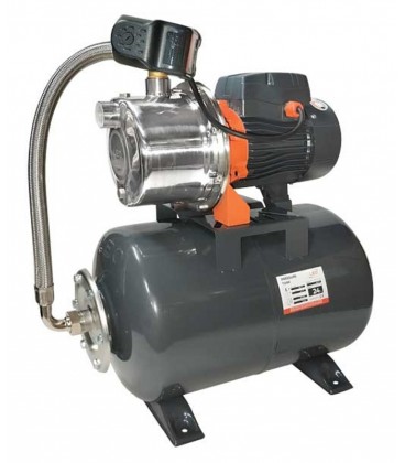 ΠΙΕΣΤΙΚΟ ΣΥΓΚΡΟΤΗΜΑ ΝΕΡΟΥ LEO-LEPONO AJM75SA5 INOX 1HP ΜΕ ΟΡΙΖΟΝΤΙΟ ΔΟΧΕΙΟ 24lt